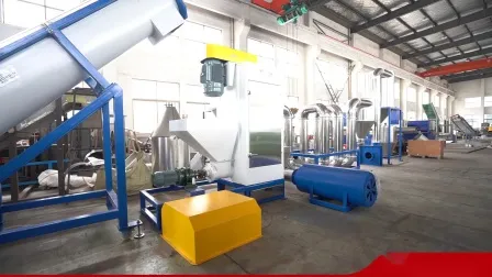 Consume Waste Pet Bottles Flakes Plastic Recycling Washing Machine Plant